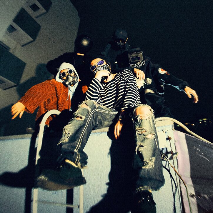 JUBEE率いるプロジェクト”Rave Racers”によるEP「Rave Racers 2nd LAP」がリリース、新アー写＆アパレルも公開