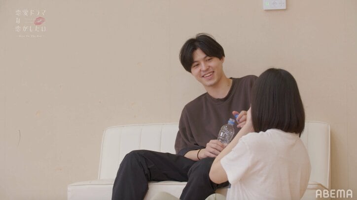 押し倒し返してキス!息遣いもリアルな森田桐矢&坂口風詩の攻めたキスシーンに渡辺直美ら興奮『ドラ恋』act.1