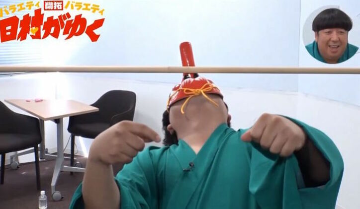 バナナマン日村、異形キャラクターに扮して番組に登場