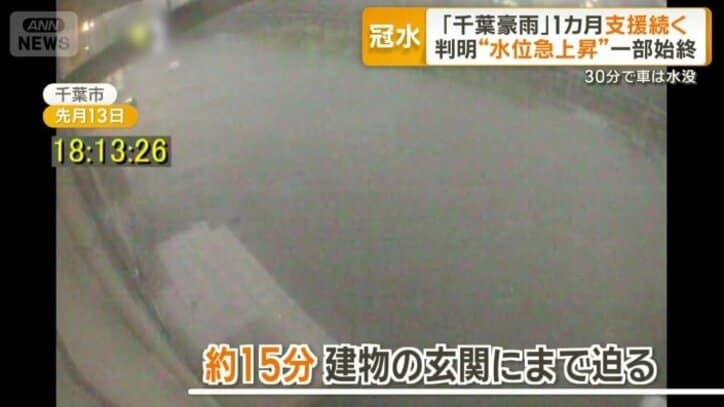 約15分で建物の玄関にまで迫る