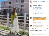新木優子の春物私服コーデに「天使ですか？」「見ると元気出る」の声