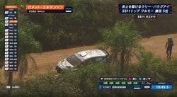 一体、何が？ 大荒れ世界ラリー、トップ走行中に衝撃アクシデント「皆あそこで跳ねますもんね」赤土悪路の“悪夢”に騒然