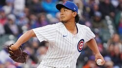 今永昇太、大谷翔平との初対戦は2打数無安打1奪三振！4回43球2安打3奪三振の好投も雨には勝てず…2時間50分の雨天中断で降板し2勝目はお預けに