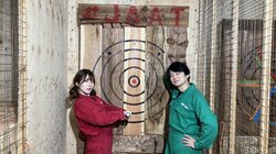 下野紘＆内田真礼がペンキ塗りでリアル陣取り対決!? 内田の大胆すぎる戦法に下野大困惑『声優と夜あそび ウォーカーズ』