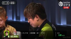 終わりが見えない！園田賢、試合開始から「8局連続加点」の快挙に騒然「朝までやりそう」／麻雀・Mリーグ