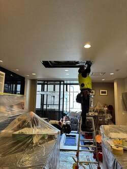  堀ちえみ、自宅の天井埋め込み型エアコンを取り替え「工事。終わりました」 