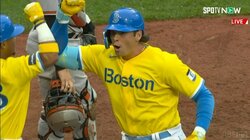 水も滴るイケメン・カサス 手応え完璧3ラン、クールにベース1周から喜び爆発