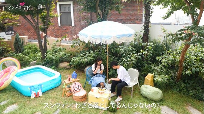 虹プロ出身の美人女子高生・モモカ、韓国人男子のかわいいアピールに思わず笑顔『ロマンスは、デビュー前に。』#5 7枚目