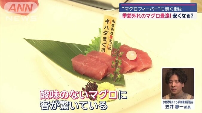 生マグロを使用