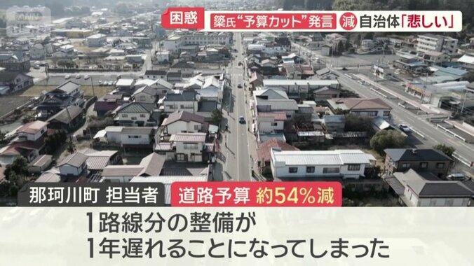 1路線分の整備が1年遅れることに