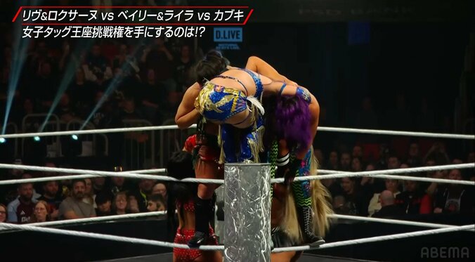 コーナーで不穏な動き