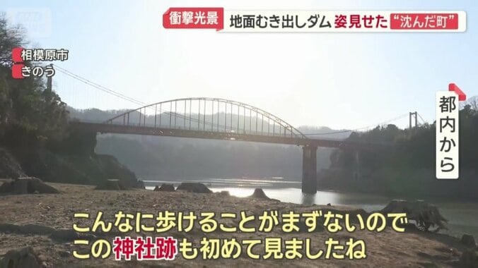 普段見えないものを見ようと、多くの人が見物に