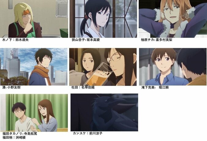 春アニメ「イエスタデイをうたって」オールキャスト発表　坂本真綾・鈴木達央・喜多村英梨ら 2枚目