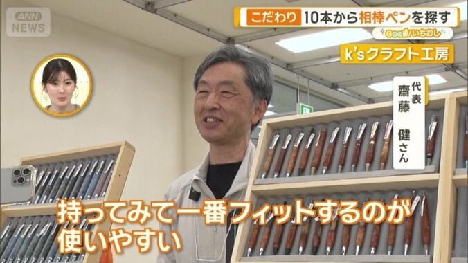 代表　齋藤健さん（k’sクラフト工房）