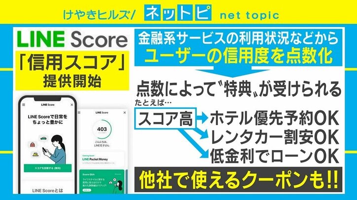 LINEが「信用スコア」を提供開始 三上洋氏「個人情報は実際の運用に入ってから見極め」