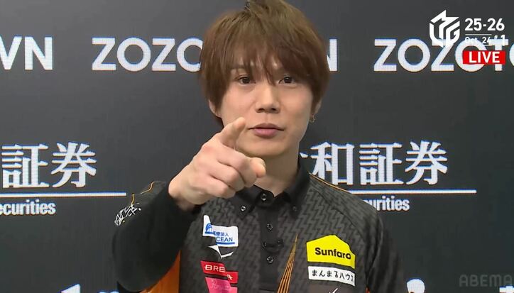 【写真・画像】HONDAの爆走が止まらなかった！本田朋広、アガリ6発の大暴れ ひと月ぶりの大トップで個人3勝目「ガツンと上昇していくんで！」／麻雀・Mリーグ　1枚目