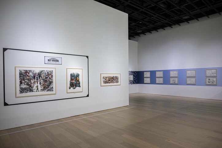 【写真・画像】『ヒロアカ』10年の軌跡と制作の裏側を体感！「堀越耕平『僕のヒーローアカデミア』原画展」開催　6枚目