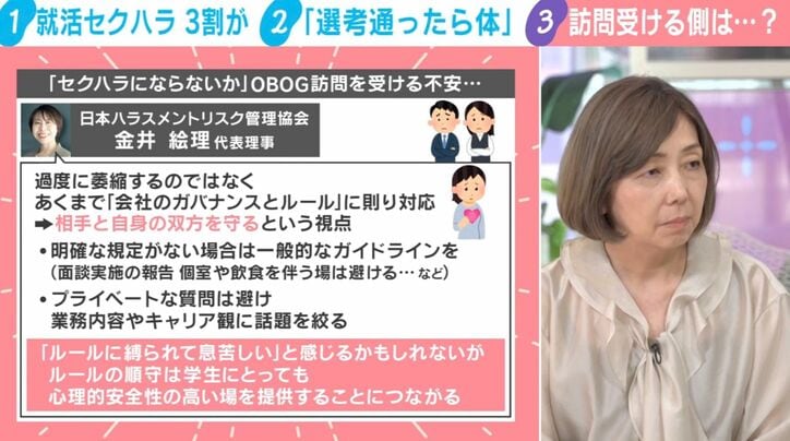 日本ハラスメントリスク管理協会・金井絵理代表理事の見解