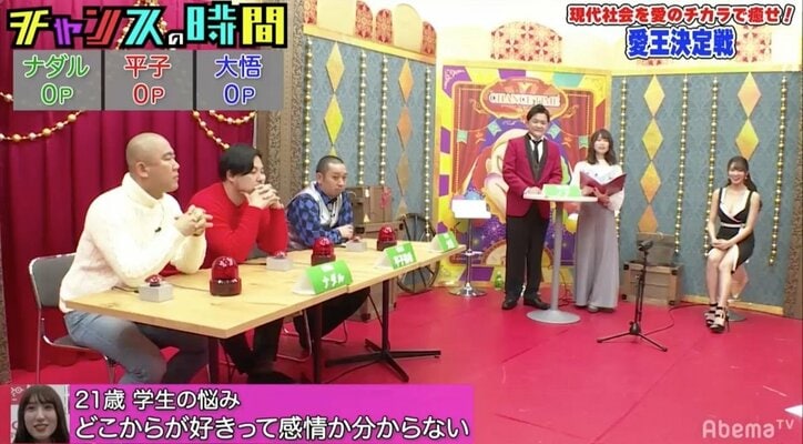 アルピー平子の愛の名言にグラドル 女子アナがうっとり 愛の悩み解決企画 バラエティ Abema Times アルピー平子の愛の名言にグラドル 女子アナがうっとり 愛の悩み解決企画 バラエティ Abema Times