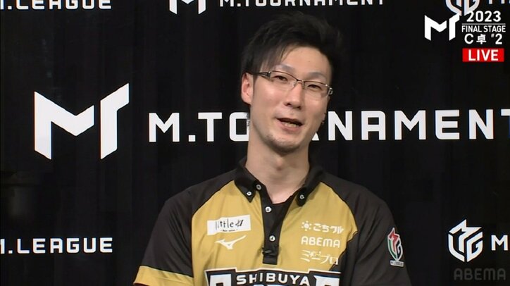 これが王者の貫禄だ 松本吉弘、万全逃げ切り2位通過 同僚と激突のセミファイナルは「待ってました！」／麻雀・Mトーナメント