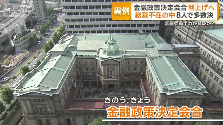 総裁不在　異例ずくめの日銀金融政策決定会合