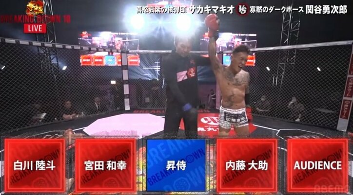 全試合結果・速報中 Breaking Down10（ブレイキングダウン10）