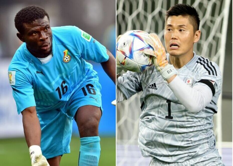 ワォ 13年に彼とシャツを交換したよ 元ガーナ代表gk 39歳で先発の川島永嗣に驚嘆 日本代表ユニを披露 敵国記者は 12年間も サッカーダイジェストweb Fifa ワールドカップ 22 完全ガイド