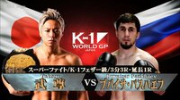【無料】K-1 WORLD GP 2017(録画)-K-1 WORLD GP 2017 JAPAN ~第2代スーパー・ウェルター級王座決定トーナメント~ 武尊 VS ブバイサ・パスハエフ - Abem