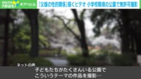 「気持ち悪い」 小学校隣接の公園で性的ビデオ撮影 