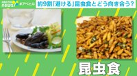 【映像】約9割が「昆虫食」に抵抗感 必要なのは酒やたばこのような「嗜好品」としての認知?