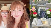 ABEM中川翔子 父・中川勝彦さんの墓前のノートがなくなる 盗難の可能性