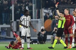 ユーヴェFWキーンがわずか40秒で一発退場…指揮官「彼は謝罪した」