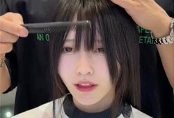 「推しと同じ前髪にしたい」30分のヘアカットで実際にアイドルになった女性客に驚き