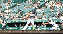 花巻東、8年ぶりの夏勝利 高校通算140本塁打・佐々木麟太郎は流し打ち3本で猛打賞