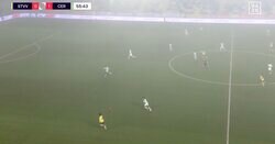 中田英寿かよ！ 伊藤涼太郎、30メートル級の“絶妙ピンポイントスルーパス”炸裂の瞬間　ディフェンスを引き裂く→走り出した小川諒也にピタリ！