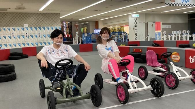 下野紘＆内田真礼、筋肉痛不可避!?なアクティビティミッションに大興奮！【声優と夜あそび】 1枚目