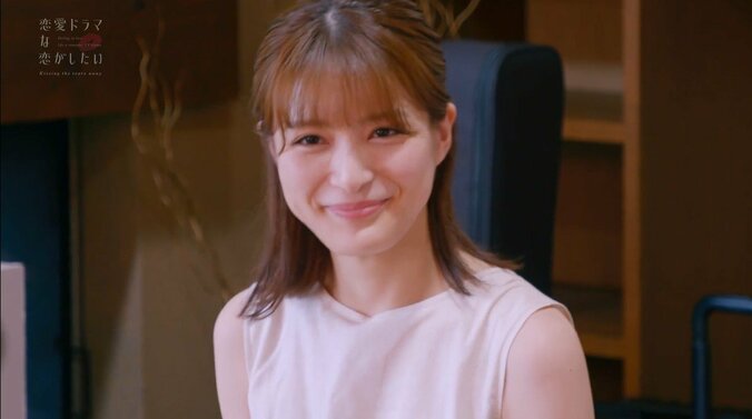 織田奈那、初めてのキスシーンは想いを寄せる年下俳優と　撮影後に「気持ちが大きくなりました」『ドラ恋～Kissing the tears away～』act.1 4枚目