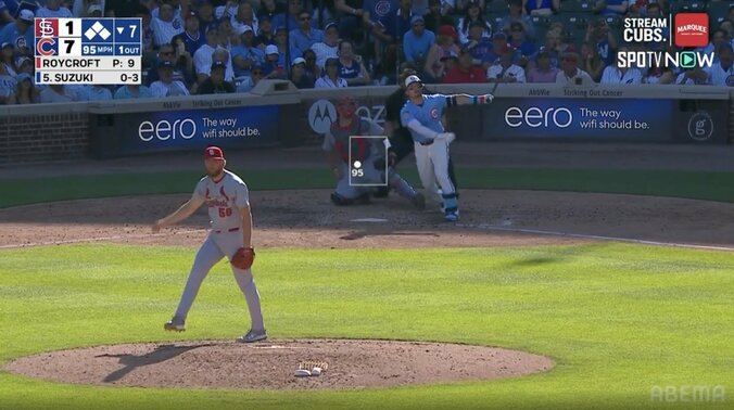 リグレー沸騰！鈴木誠也も“震えた” 30号満塁弾の圧巻光景に「この歓声が物語っている」球場＆ベンチがお祭り騒ぎ 3枚目