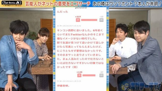 キンコン西野、ファンへの態度の悪さを指摘され「美人とブスで対応変わる」 2枚目