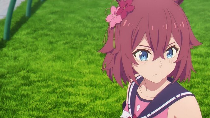 アニメ『ウマ娘 シンデレラグレイ』サクラチヨノオー場面カット01