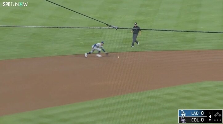 【写真・画像】もうワケわからん！ 大谷翔平、爆速でベンチへ…“まさかの光景”「見えなかった」 相手野手が大混乱の中で“超ファインプレー”…ファン騒然　1枚目