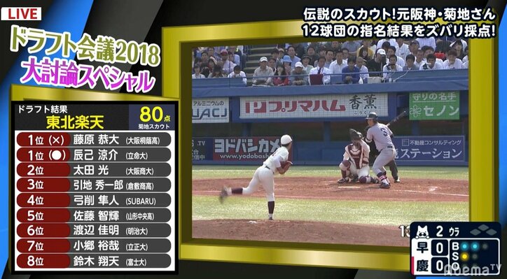 名スカウトが全12球団のドラフトを詳細に総括 満点は「中日とロッテ」、悔しい思いをしたのは?