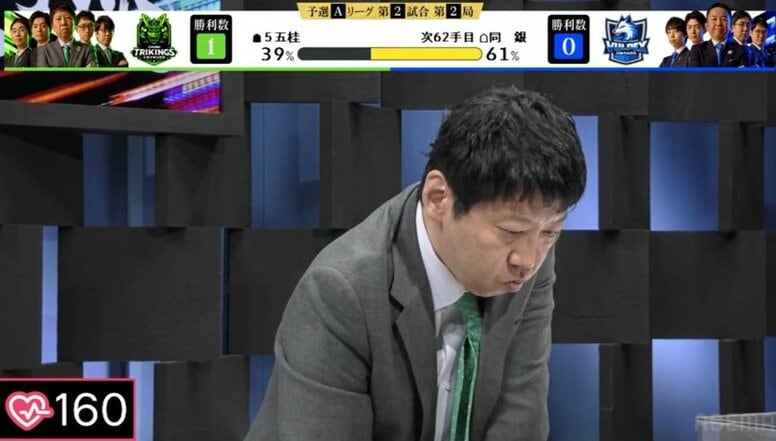 杉本八段が“中部の心拍王”に！？解説の豊川七段は「ドキンちゃんですねー」と迷実況…ファンはハラハラ「ししょー大丈夫か」／将棋・ABEMA地域トーナメント2026