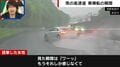 雨の高速道路で白い高級車がスリップ→壁に大激突し2回転…「完全に水の上に浮いている」ハイドロプレーニング現象の恐怖