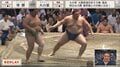 大相撲中継で大物歌手が“さすが”の存在感！ 大の里の劇的勝利に大興奮の瞬間「気になって相撲集中出来ないw」