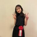 清原果耶、黒ドレス＆ダブルピースで毎日映画コンクール助演女優賞受賞を報告