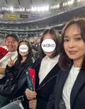 花田虎上の妻、家族揃って東京ドームでWBC観戦「選手のみなさんの集中力と気迫に大興奮!」