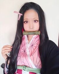 人気コスプレイヤー・KURUMIがハイクオリティな禰豆子コスを披露 海外ファンからも「Kawaii」の声