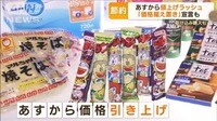 4月から“値上げラッシュ”…「価格据え置き」「全品半額以下」　家計救う“節約術”