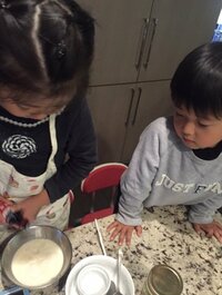 小林麻央、息子の誕生日前日にケーキ作り 生クリーム塗りは苦手